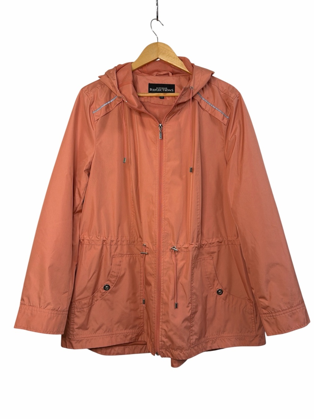 Northern Reflections Terracotta Hooded Anorak Jacket XXL